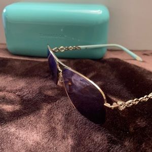 Tiffany and Co. Pilot Sunglasses